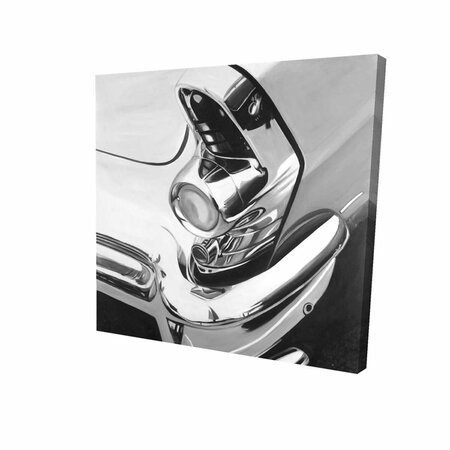 FONDO 16 x 16 in. Beautiful Chrome Car-Print on Canvas FO2786712